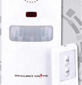 WIRELESS MOTION SENSOR WITH REMOTE CONTROL