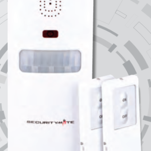 WIRELESS MOTION SENSOR WITH 2 REMOTE CONTROLES