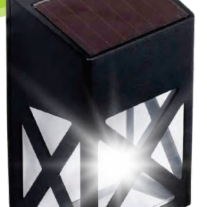 SOLAR INTELLIGENT WALL LIGHT 6 LUMENS